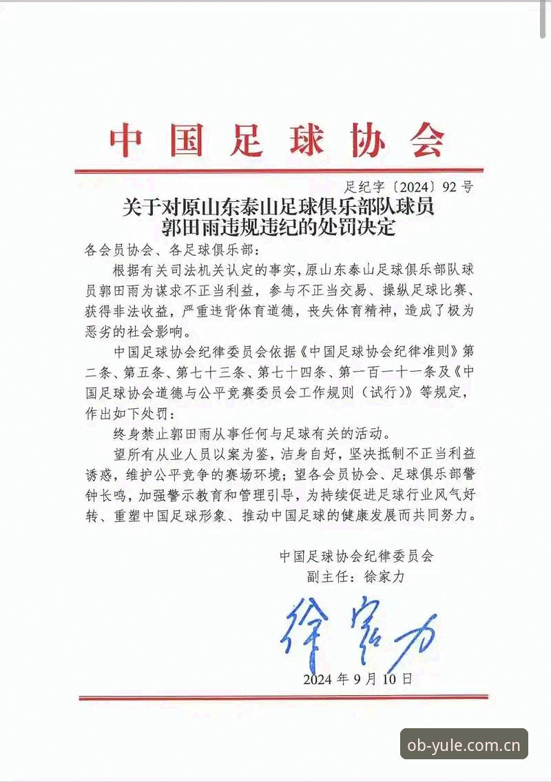 中国足协第三批禁足名单详解：17人终身禁足，48人受罚